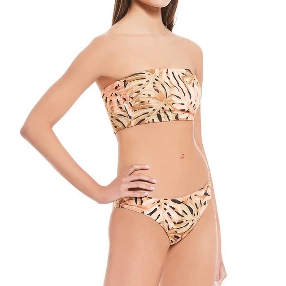 NWT Billabong Hula Palm Sunny Swim Tube Top